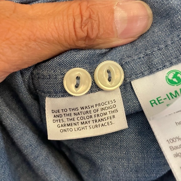 J. Crew Tuxedo Chambray Shirt - Picture 6 of 6